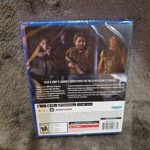 The Last of Us Part II Remastered PS5 New Game (2024 Action/Adventure) - Picture 4 of 4